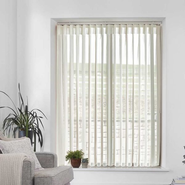 Stripe Cream Allusion Blind | Allusion Blinds Dubai