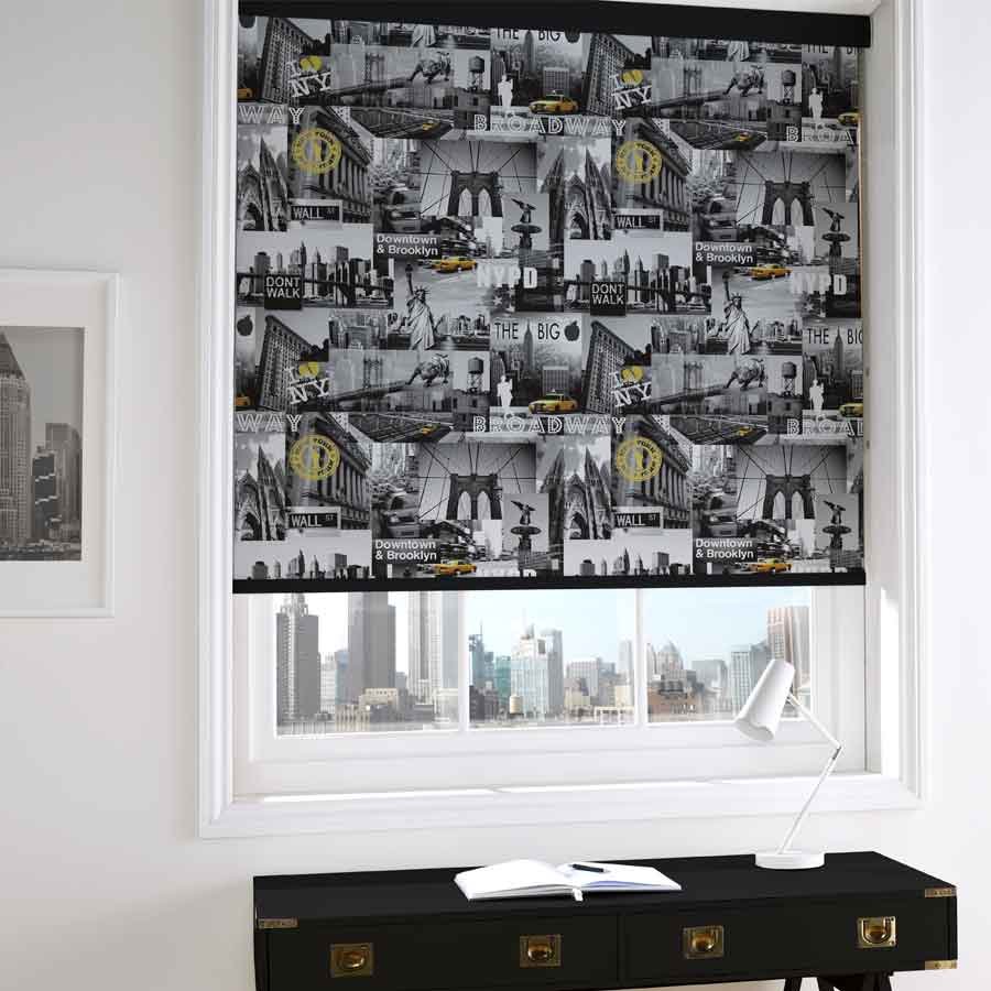 Anthracite Outdoor Roller Blind
