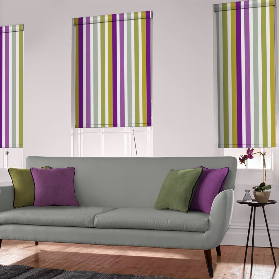 Vivaldi Damson Roller Blind | Blackout Blinds Dubai