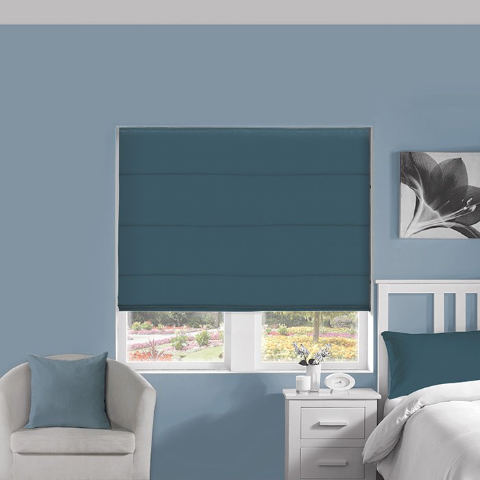 Plains Ocean Roman Blind | Blue Blinds Dubai