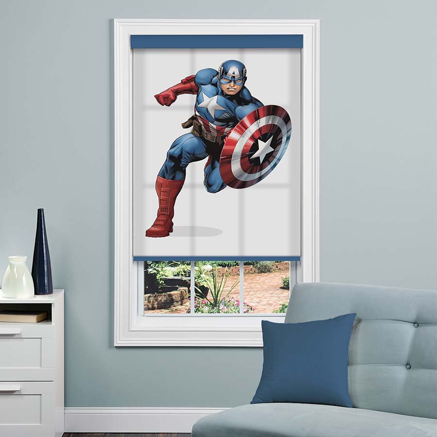 Captain America Roller Blind | Children's Blinds Dubai