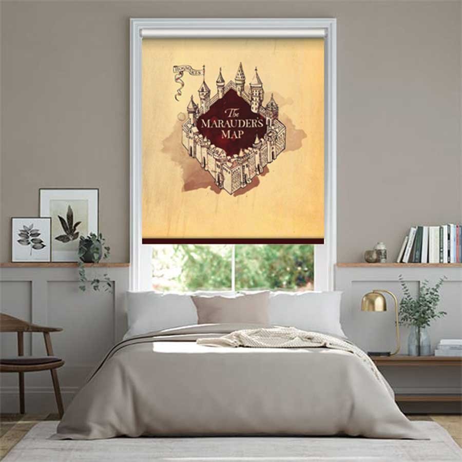 Harry Potter Marauders Map Roller Blind | Children's Blinds Dubai