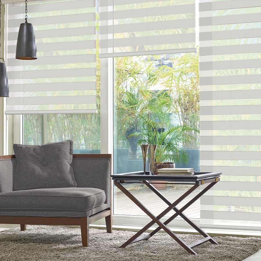 Frida Grey Duplex Blind | Duplex Blinds Dubai
