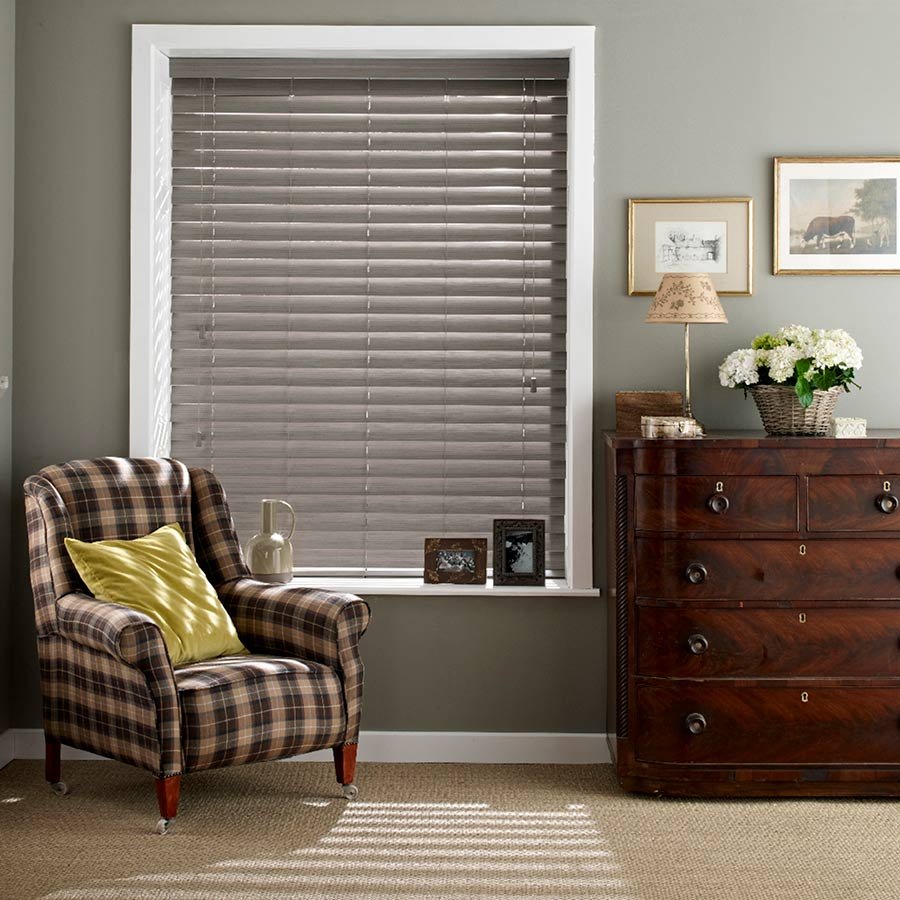 Ash Faux Wood Blind -50mm Slat | Faux Wood Blinds Dubai