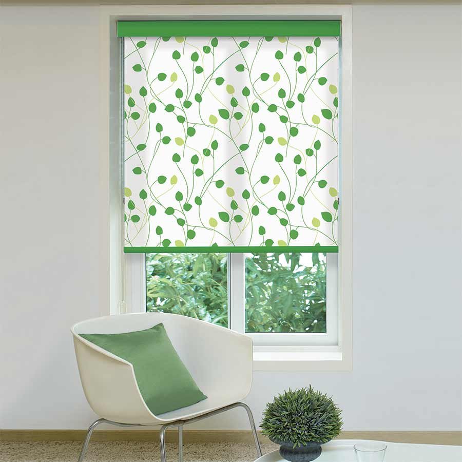 Maytime Shamrock Roller Blind | Green Blinds Dubai