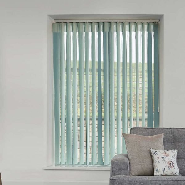 Stripe Mint Allusion Blind | Green Blinds Dubai