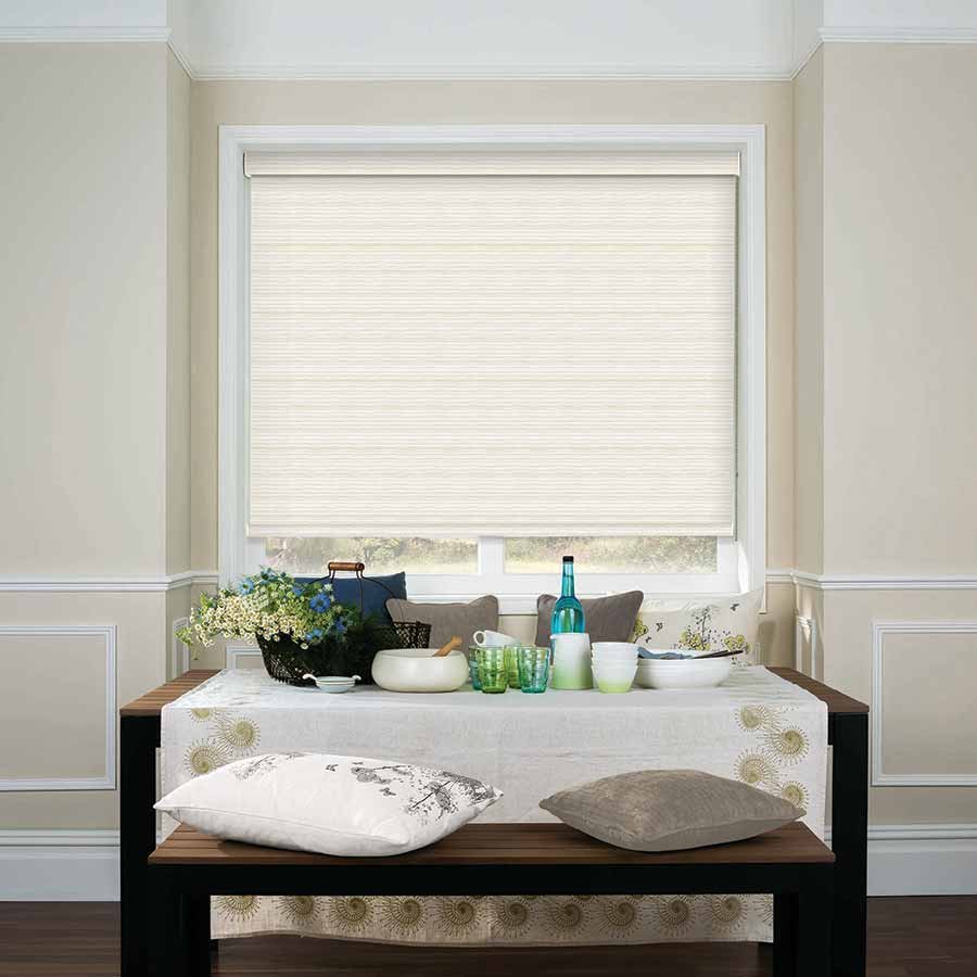 Bange Bisque Blackout Roller Blind | Natural Blinds Dubai