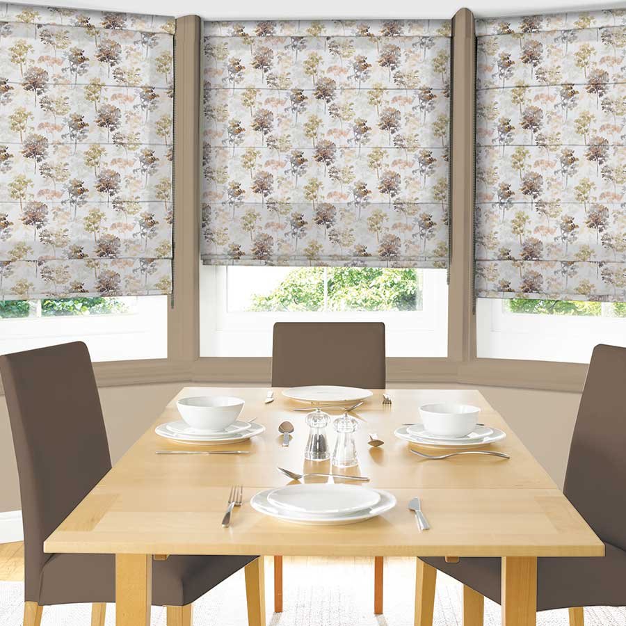 Watercolour Bisque Roman Blind | Natural Blinds Dubai