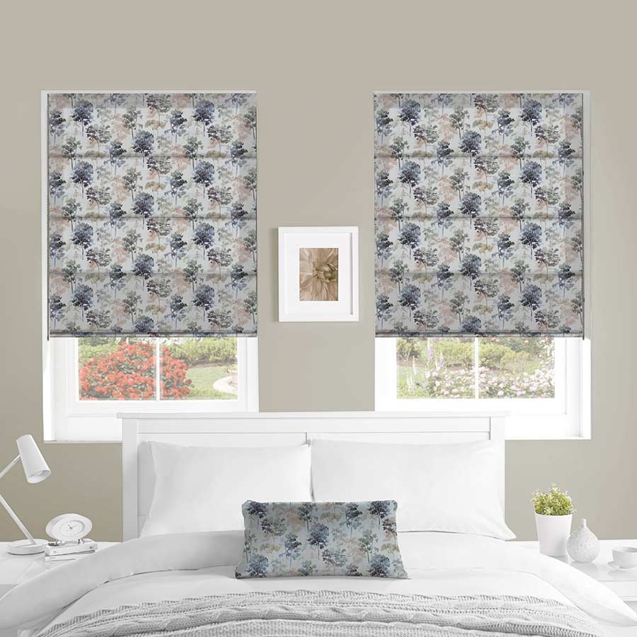 Watercolour Dune Roman Blind | Natural Blinds Dubai