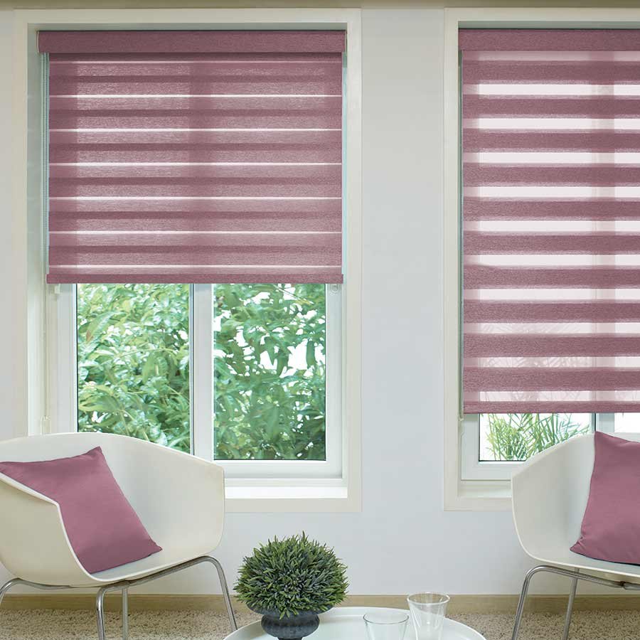 Reagan Berry Duplex Blind | Red Blinds Dubai